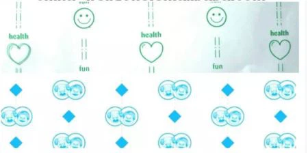 Tâp Ffrynt Argraffu Lliw ar gyfer Gwneud Diaper Oedolion