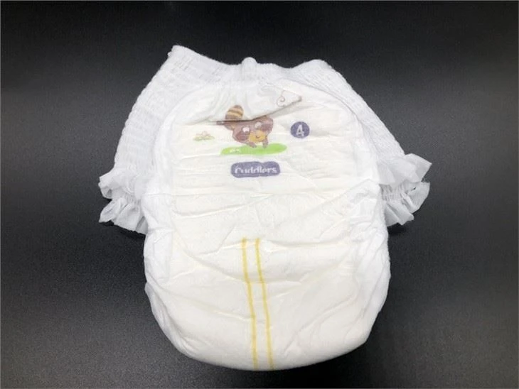 Buttons Diapers With Pull Up Type