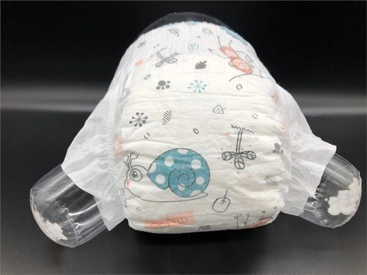 Newborn Diapers With Elastic Waistband