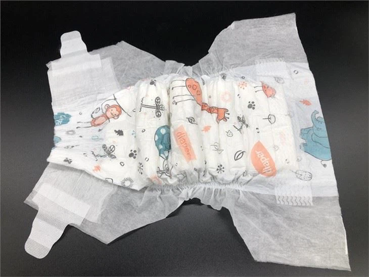 Newborn Diapers With Elastic Waistband